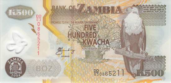 500 Kwacha 2005